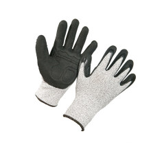 Super Grip Nitrile Coated Cut Resistant Gloves with CE
